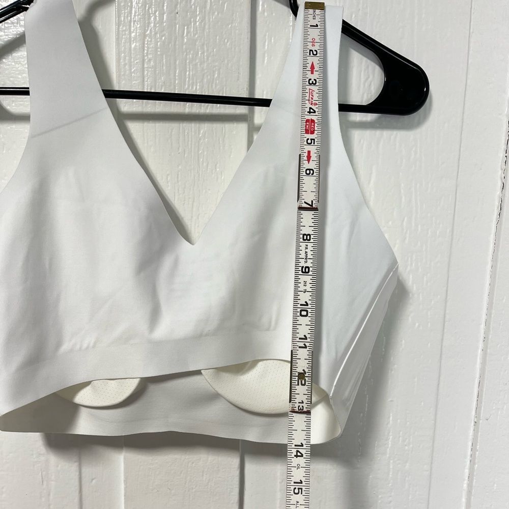 HoneyLove V Neck White seamless Bra padding with side support size 1X - Picture 6 of 7